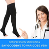 Ladies Compression Hosiery Leg Support Stockings Improve Varicose Medical Over Knee Socks 20-30mmhg