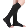 20-30 Mmhg Women Men Open Toe Medical Nurse Compression Socks for Support Circulation Shin Splints Calf Recovery Varicose Veins