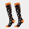 Holiday Sports Compression Socks for Halloween Fun and Comfort