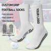PRO Football Socks Grip Dots Support Compression Custom Team Logo Soccer Socks