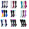 Dropship Compression Stockings 20-30 Mmhg Socks Fit for Outdoor Running Nurses Knee Stockings