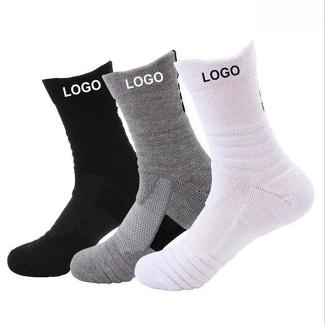 Compression Custom Basketball Designer Grip Sports Men Socks