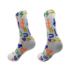 Custom Sports Coolmax Compression Running Socks Cushion Crew Anti-Blister Moisture Wicking Athletic Hiking Socks