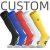 Customized Design Logo Top Quality Unisex Sports Compression Knee High Soccer Socks