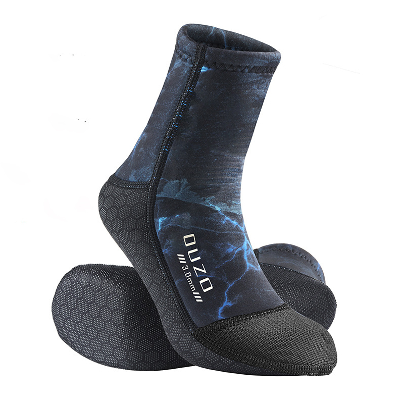dropshipping mm Neoprene Diving Socks Waterproof Breathable Surf Swimming Fins Socks Elasticity Beach Boots Warm Socks for 