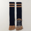 wholesaler Fashion Striped Pilates Socks Professional Silicone Non-slip Yoga Socks Women Cotton Breathable Indoor Workout Gym 