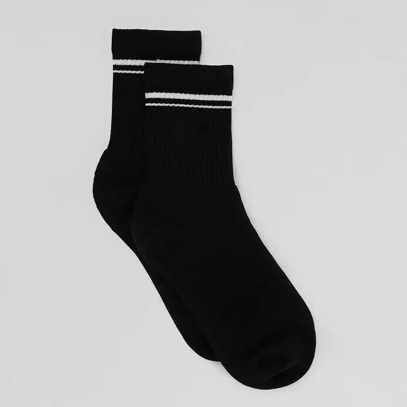 Deep Customization AL Sports Socks Unisex Half-Crew Throwback Sock Fitness Running Socks Comfortable Soft Sweat Absorbing 