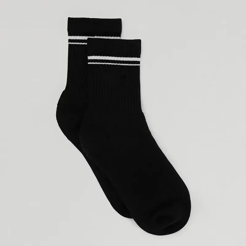 Deep Customization AL Sports Socks Unisex Half-Crew Throwback Sock Fitness Running Socks Comfortable Soft Sweat Absorbing 