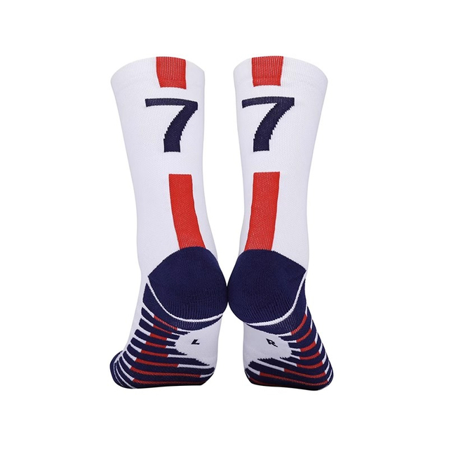 private transaction High Qality Number Football Socks Adult Men Non Slip Soccer Sports Outdoor Jog Running Cycling Fast drying 