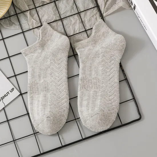Fashion Short Men Custom Running Towel Cushion Outdoor Basketball Golf Ankle Socks Sporty