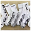 Factory Custom Wholesale Anti Slip Football Unisex Grip Crew Sport Non Slip Soccer OEM Men Athletic Grip Socks