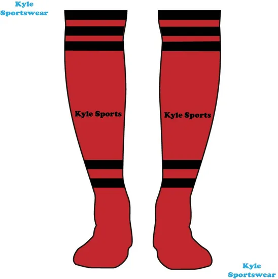 Custom Logo Recycled Polyester RPET Rib Knit Crew Socks
