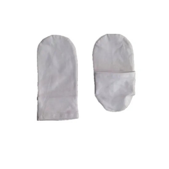 White Soft 100% Cotton Cosmetic Socks