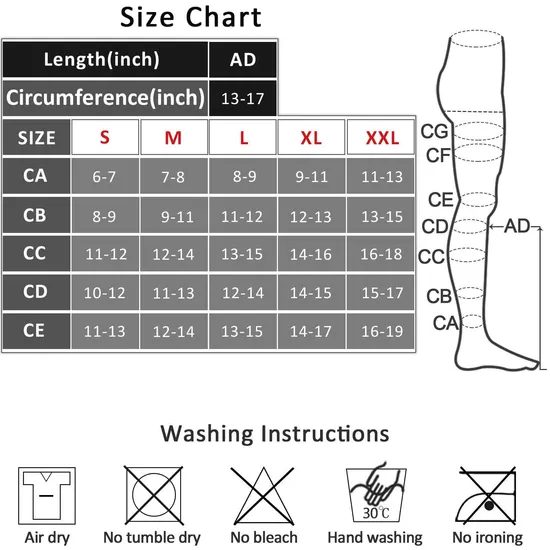 Post Recovery Surgical High Elastic Custom Leg Ankle Half MID Calf Compression Socks Sleeve for Women