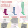 Wholesale Crew Slouch Custom Design for Women Fashion OEM Funny Long Socks