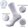Custom Design Women Non-Slip Embroidery Wholesale Cotton Ruffle Sport Grip Anti Slip Yoga Pilates Socks