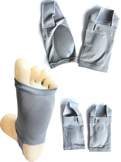 Custom Arch Support Socks with Gel Pad for Flat Feet