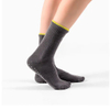 Qumor Wholesale OEM Custom Logo Yoga Silicon Soft Breathable Grip Women Crew Pilates Socks