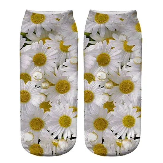 Wholesale 3D Printed Socks Customs Socks Fashion Design Men Women 3D Sublimation Logo Cotton Custom Printed Sport Socks