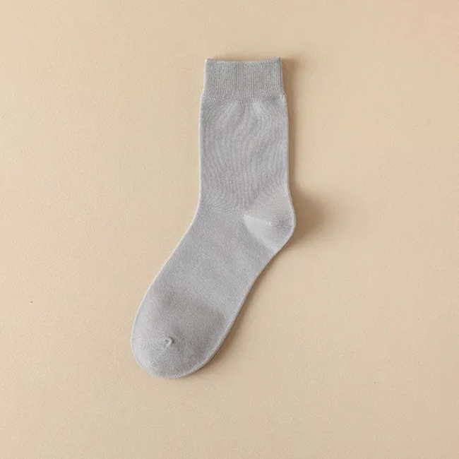 Custom Classic Men Crew Cotton Mens Dress Crew Business Socks