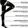 Custom Service Anti-Slip Nurse Stocking Healthy 20-30 Mmhg Workout Post Surgery Compression Socks Medical