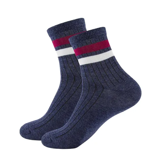 Unisex Custom Jacquard Men Women Cotton Polyester Wholesale Short Socks