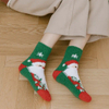 Wholesale Custom High Quality New Style Christmas Packing Socks Cute Colorful Santa Claus Coral Fleece Socks