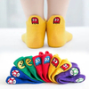 Kids Thin Cotton Baby Animal Pattered Face Ankle Embroidery Socks