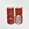 Winter Funny Christmas Cartoon Custom Logo Sports Organic Rubber Grip Baby Toddlers Socks