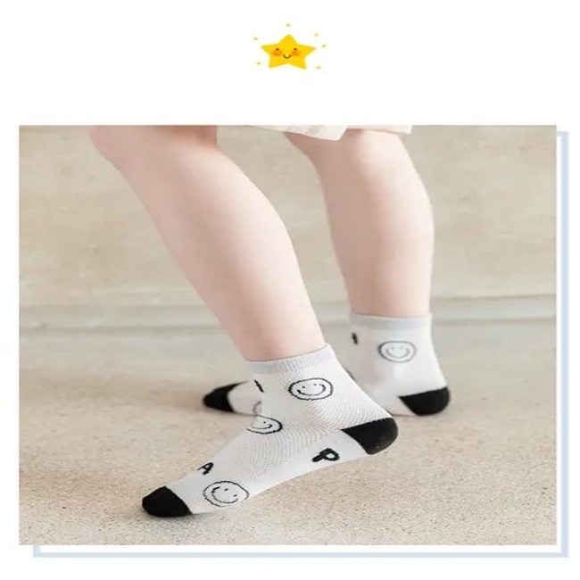 Wholesale Baby Kids Cute Cotton Summer Mesh Socks for Boys and Girls