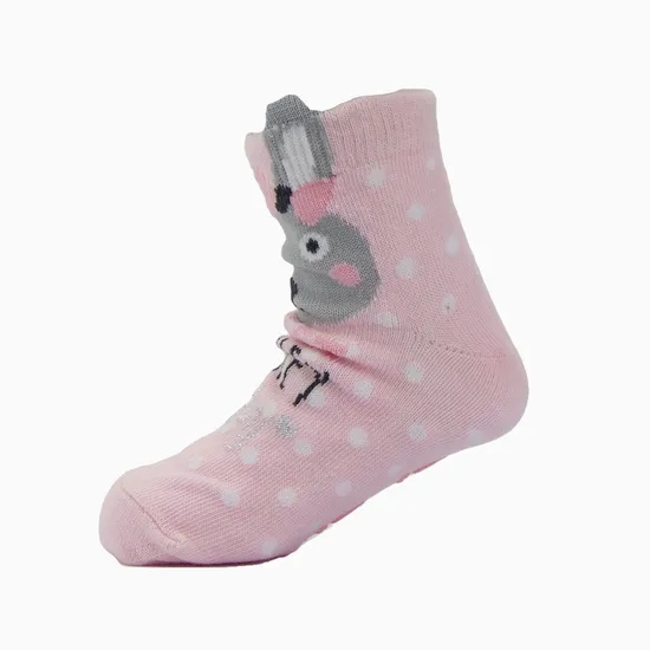 Children Baby Kids Custom Wholesale Cotton Non Slip Grip Socks