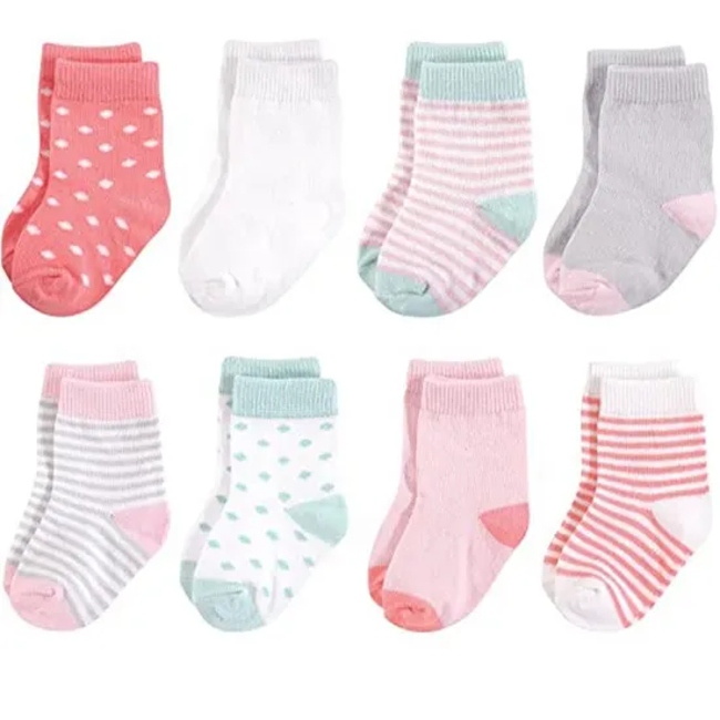 Can Custom Logo Baby Soft Baby Kids Custom Logo Knitted Socks