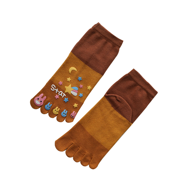China factory socks straighten toes sock split toe with separated