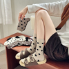high-quality items Breathable Short Socks Cute Little Fresh Ins Short Floral Glass Silk women Socks Spring Summer Thin Crystal 