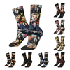  Winter Warm Crazy Design Women Men Robert Pattinson Collage Socks The Twilight Saga Movie Sweat Absorbing Basketball 