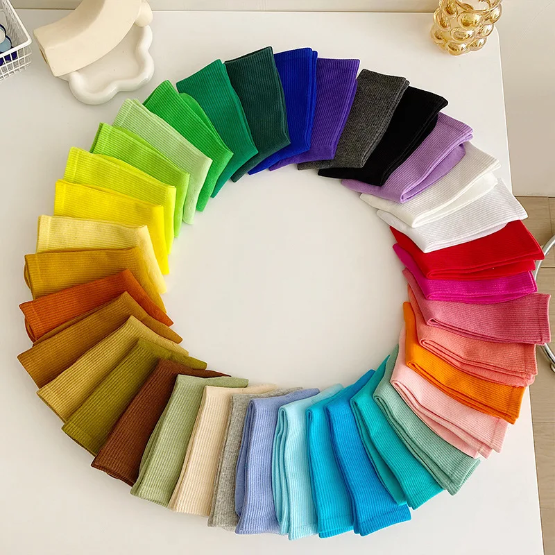 customizable Diabetic Non Binding Socks For women Loose Fitting Socks Cotton Wide Top Socks Breathable & Moisture 