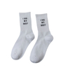 Packaging Customization Cotton Ruffles Ankle Socks women Cute Korean Stocking Girl Spring Black White Middle Tube 