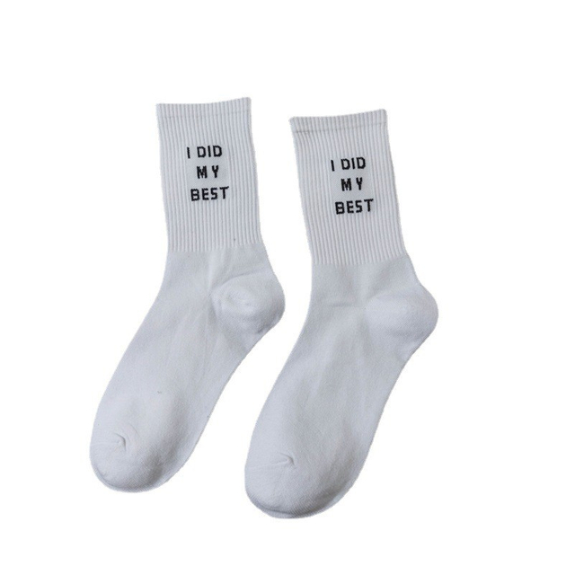 Custom Color Streetwear Spring Autumn Cartoon Grid Woman Socks Cotton and Funny Socks women 