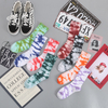 confidential Autumn And Winter New Products Tie dye Socks women s Cotton Tube Socks Korean Personality Street Sports Style 