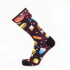 Low Price Crew Cotton Men Women Customized Food Printed Socks