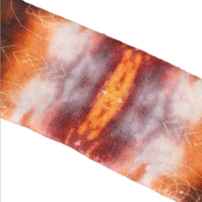 Vibrant Custom Printed Crew Socks for Men’ S Fashion