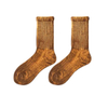 Wholesale Men Women Custom Logo Cotton Socks New Fashion Plain Color Crew Socks