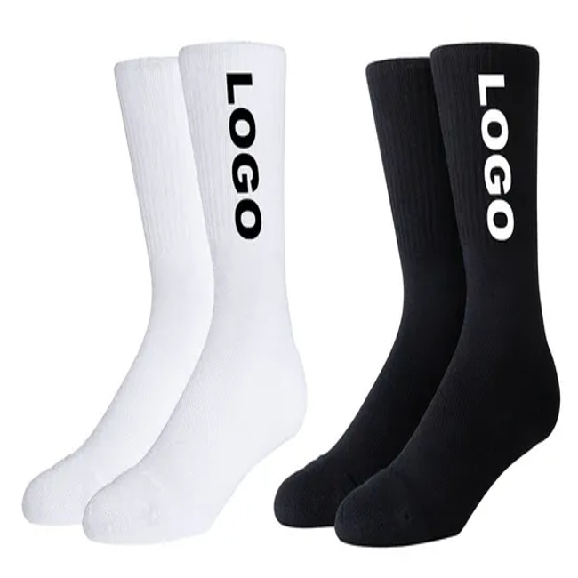 Cheap Wholesale OEM Socks Designer Custom Your Own Logo Women Crew Logo on Socks Custom Cotton Sock for Man