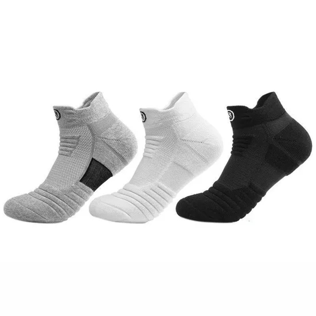 Xianghui Wholesale Can Custom Logo OEM Outdoor Running Crew Cotton Gym Socks