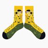 Fashion Low Price Unisex Men Women Cotton Wholesale Jacquard Crew Socks