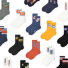 Unisex Fashion Women Men Wholesale Cotton High Elastic Crew Socks