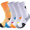 Men′s Sports Crew Socks with Cushioned Support for Basketball Players