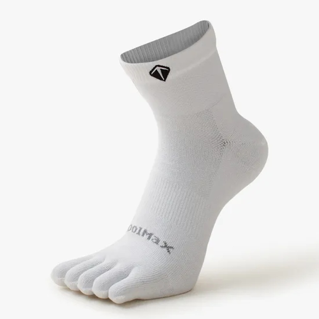 Wholesale Custom Men′s Five Finger Crew Socks Women Athletic Running Coolmax Five Finger Injinjii Toe Socks