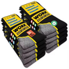 Low MOQ Top Quality Polyester & Cotton Men′s Sports Crew Length Work Durable Moisture Wicking Breathable Black Wool Socks
