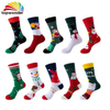 Xianghui Custom Logo Crew Socks Men Running Sport Cycle Athletic Basketball Socks